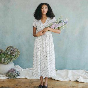 Christy Dawn / Dawn Dress / Blue Floral / Size S / NWT